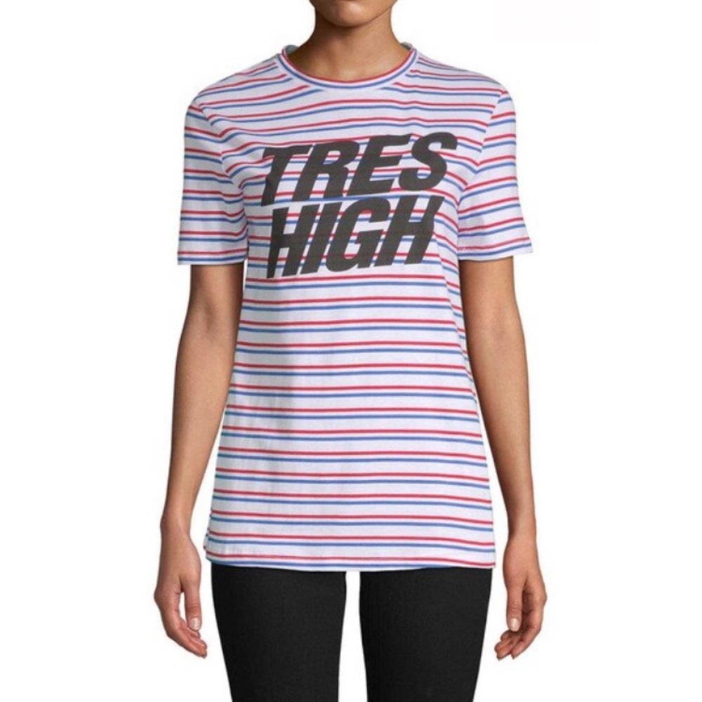 Etre Cecile Striped short sleeve T-shirt